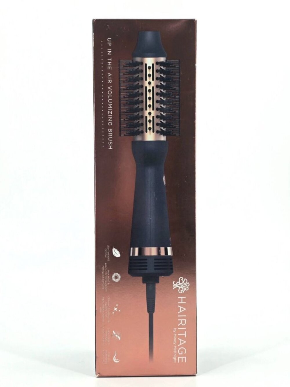 Hairitage Up In The Air Volumizing Brush Hair Dryer for Curling & Straightening